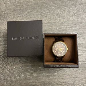 Michael Kors Women’s Tortoise Watch